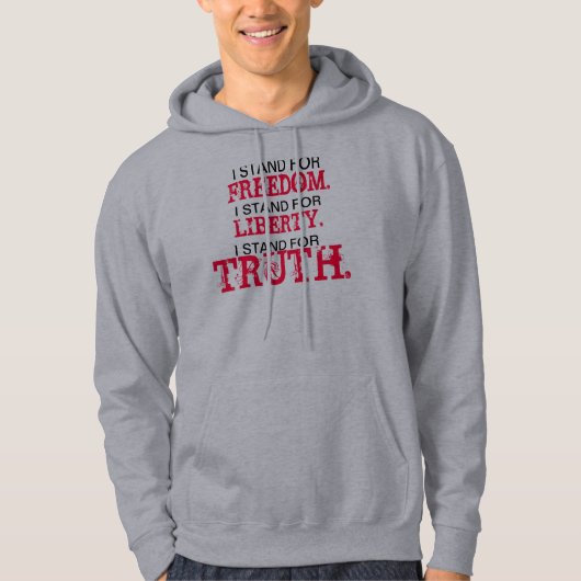 Wahrheit Hoodie (Vorderseite)