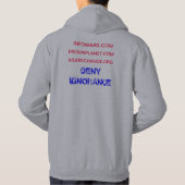 Wahrheit Hoodie (Rückseite)