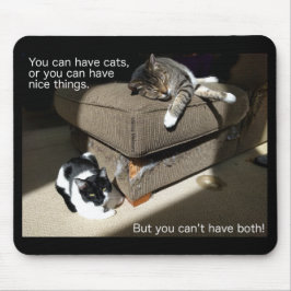 Wahrheit in der Katze-vertising Katze Meme Mousepad
