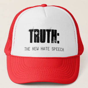 Wahrheit ist die Rede vom neuen Hass - Unisex Hat Truckerkappe