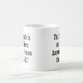 Wahrheit ist dort draussen kaffeetasse (Mittel)