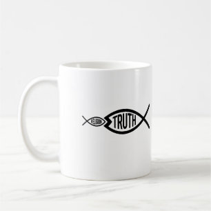 Wahrheit ist größer als Religion Kaffeetasse