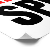 Wahrheit ist keine Hassrede Poster (Ecke)