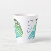 Wahrheit ist wie ein Löwe Milchtasse (Vorderseite)