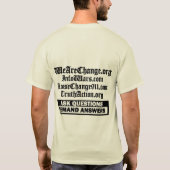 Wahrheit jetzt T-Shirt (Rückseite)