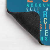 Wahrheit Liebe Empathie Selbstbewusstsein Irration Mousepad (Ecke)