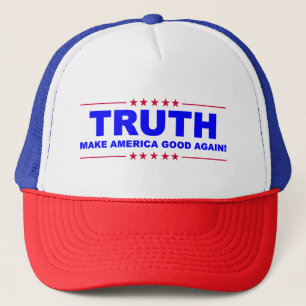 WAHRHEIT - machen Sie Amerika GUT wieder! HUT Truckerkappe