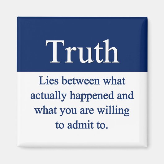 Wahrheit Magnet (Vorne)