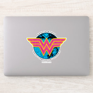 Wahrheit Mitgefühl Stärke Comic Wonder Woman Logo Aufkleber