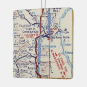 Wahrheit oder Folgen und Elefantenkarte der 50er J Keramikornament (Links)