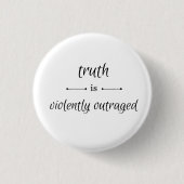 Wahrheit oder Lüge? Button (Vorderseite)