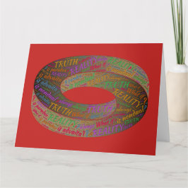 Wahrheit Paradox Realität Inspirationsphilosophie Karte