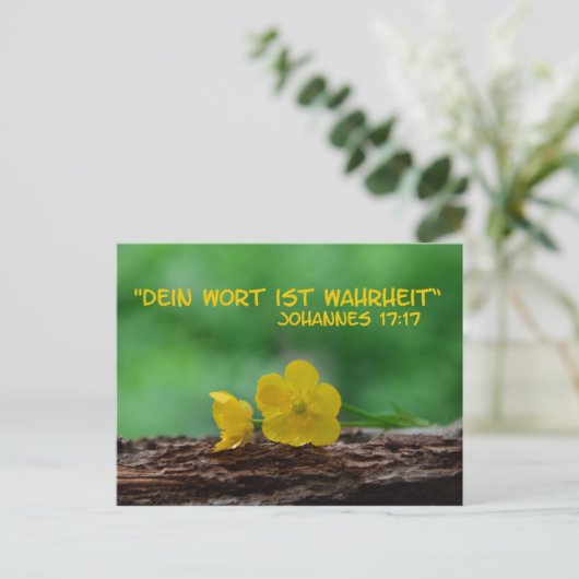 Wahrheit. Postkarte (Stehend Vorderseite)
