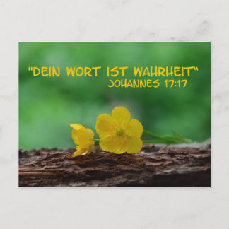 Wahrheit. Postkarte