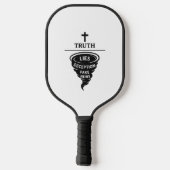 Wahrheit über Lügen Pickleball Schläger (Rückseite)
