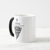 Wahrheit über Lügen Verwandlungstasse (Vorderseite Links)