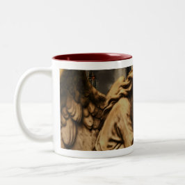 Wahrheit und Liebe Zweifarbige Tasse