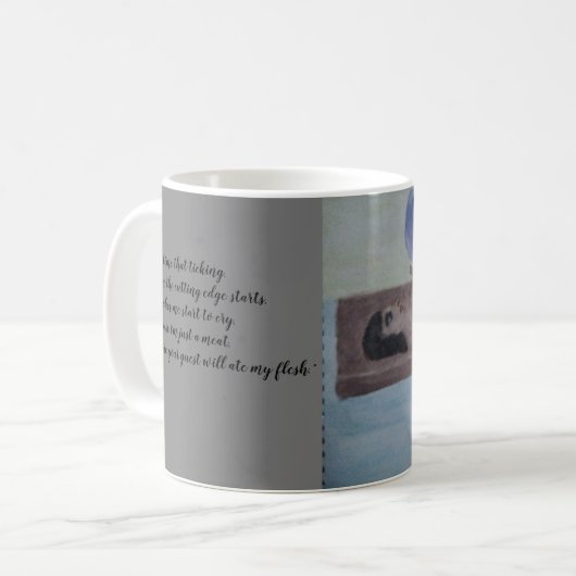 Wahrheit weinen kaffeetasse (Vorderseite Links)