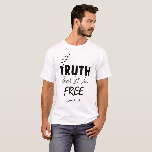 Wahrheit wird Set Sie frei T-Shirt (Vorne ganz)