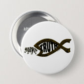 Wahrheits-immer Gewinne Button (Vorne & Hinten)