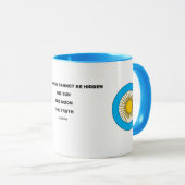 Wahrheits-Tasse Tasse (VorderseiteRechts)