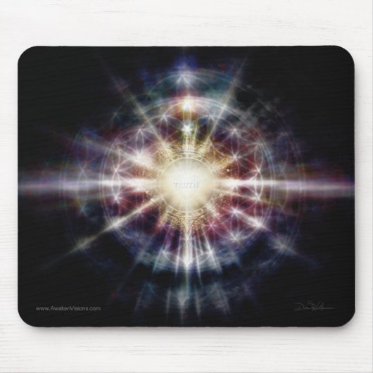 Wahrheits-Wappen Mousepad (Vorne)