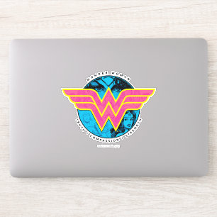 Wahrheitsgefühl Stärke Comic Wonder Woman Logo Aufkleber