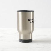 Wahrheitsgespräch mit Power Reisebecher (Mittel)