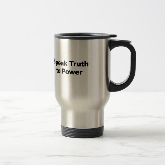 Wahrheitsgespräch mit Power Reisebecher (Rechts)