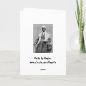 Wahrheitskarte für Reisende ~ Schwarzgeschichte Mo Karte (Rückseite)