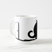 Wahrheitsmonster Kaffeetasse (Vorderseite Links)