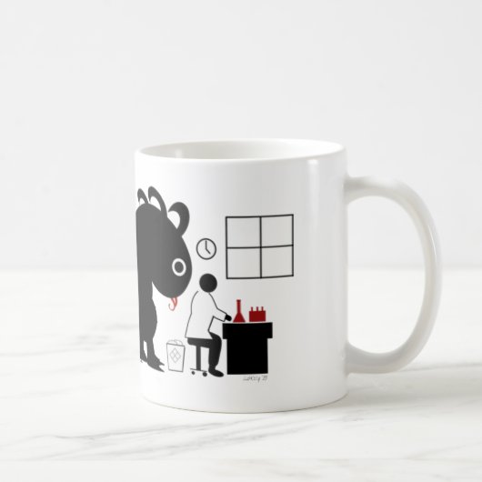 Wahrheitsmonster Kaffeetasse (Rechts)