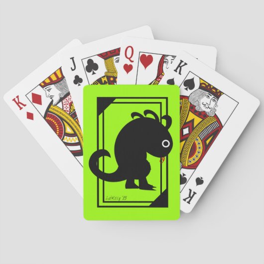 Wahrheitsmonster Spielkarten (Rückseite)