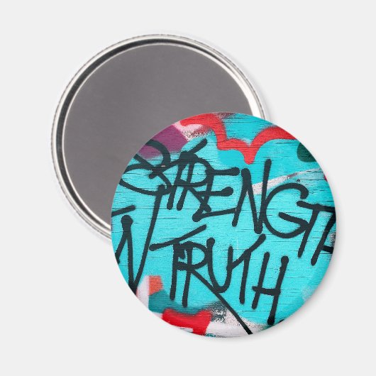 Wahrheitsstärke Magnet (Vorderseite/Rückseite)