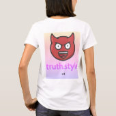 Wahrheitsstil T-Shirt (Rückseite)