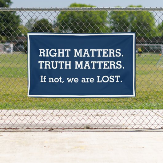Wahrheitszeichen: Protestsignatur für die Amtsenth Banner (Insitu)