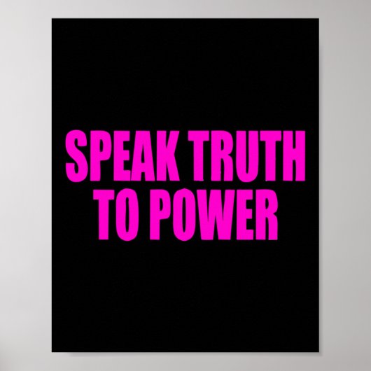 Wahrheitszeichen zum Power Poster (Vorne)