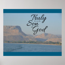 Wahrlich der Sohn Gottes Poster