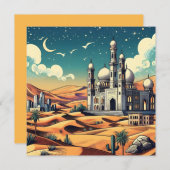 Wahrnehmbare Allahs Segnungen Feiertagskarte (Vorne/Hinten)