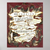 Wahrnehmungen Poster (Vorne)