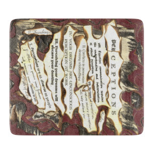 Wahrnehmungen Schneidebrett