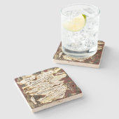 Wahrnehmungen Steinuntersetzer (Seitenansicht)