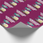 Wahrsagemonch Geschenkpapier (Ecke)