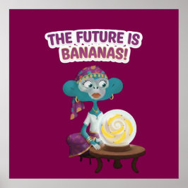 Wahrsager-Affe Poster