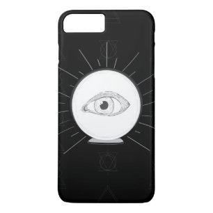 Wahrsager Auge Seher Esoterische Kristallkugel Case-Mate iPhone Hülle