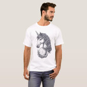Wahrsager-Einhorn (1) T-Shirt (Vorne ganz)