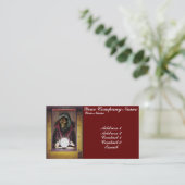 Wahrsager Visitenkarte (Stehend Vorderseite)