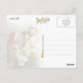 Wahrsagerin Postkarte (Rückseite)