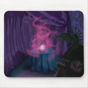 Wahrsagerzelt Mousepad