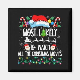 Wahrscheinlich alle Weihnachtsfilme anschauen pass Magnet